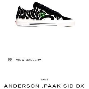 Anderson Paak Vans mens size 9